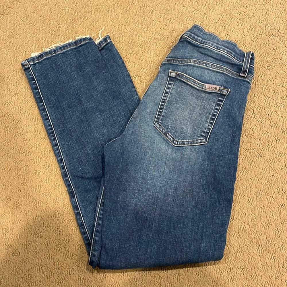 Joe’s straight crop high waist